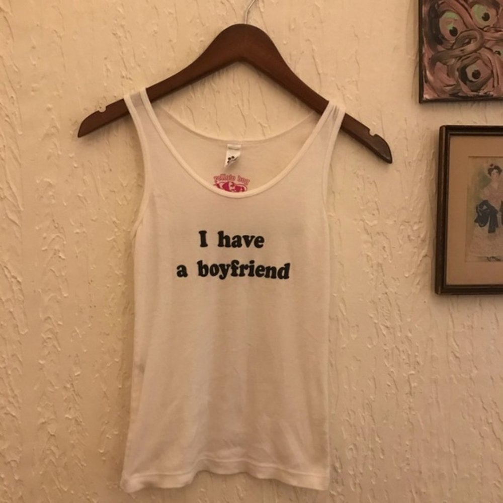 Vintage Boyfriend Graphic Tank Top